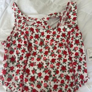 NWT! Taylor Swift TTPD Free People Corset Top Size M